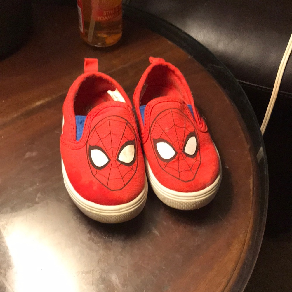 Spiderman Slide on Shoes - Used !!